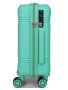 Маленька авіа валіза Snowball Mini XS – 25 л, 2,3 кг зі знімними колесами Бірюзова