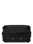Маленька авіа валіза Snowball Mini XS – 25 л, 2,3 кг зі знімними колесами Чорна
