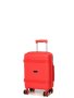 Маленька авіа валіза Snowball Mini XS – 25 л, 2,3 кг зі знімними колесами Червона