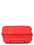 Маленька авіа валіза Snowball Mini XS – 25 л, 2,3 кг зі знімними колесами Червона