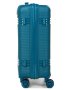 Маленька авіа валіза Snowball Mini XS – 25 л, 2,3 кг зі знімними колесами Синя