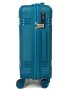 Маленька авіа валіза Snowball Mini XS – 25 л, 2,3 кг зі знімними колесами Синя