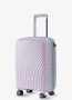 Маленький чемодан ручная кладь V&V Travel Urban – 40 / 45 л, 2,4 кг Розовый