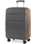 Маленький чемодан 31 л Rock Meteor (S) Dark Grey/Orange
