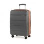 Маленький чемодан 31 л Rock Meteor (S) Dark Grey/Orange