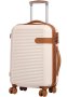 Маленький чемодан 35.5/45.5 л Rock Valiant Cream Hardshell Expandable (S)