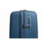 Маленький чемодан AIRTEX 245 ручная кладь на 40 л весом 2,3 кг из полипропилена Синий