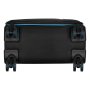 Маленький чемодан ручная кладь 2E Trek – 35 л, 1,95 кг Черный