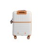 Маленький чемодан ручная кладь Snowball – 40 л, 2,7 кг Белый