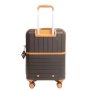 Маленький чемодан ручная кладь Snowball – 40 л, 2,7 кг Коричневый