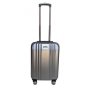 Маленький чемодан ручная кладь Snowball 91603 – 37 л, 2,6 кг Серебристый