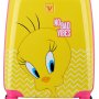Мала дитяча валіза ручна поклажа Roncato LOONEY TUNES KIDS – 27 л, 1,9 кг Жовта