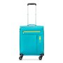 Маленький ультралегкий чемодан ручная кладь Roncato Lite Soft – 42 л, 1,7 кг Бирюзовый