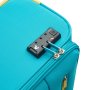 Маленький ультралегкий чемодан ручная кладь Roncato Lite Soft – 42 л, 1,7 кг Бирюзовый