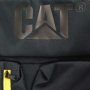 Мала 2-х колісна валіза 39 л CAT Cube, сірий з помаранчевим