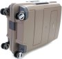 Малый 4-х колесный чемодан из полипропилена 39 л Travelite Makro Taupe