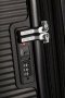 Малый чемодан American Tourister Soundbox ручная кладь – 35,5 / 41 л, 2,6 кг Черный