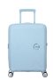Малый чемодан American Tourister Soundbox ручная кладь – 35,5 / 41 л, 2,6 кг Голубой