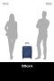Мала валіза American Tourister Soundbox ручна поклажа – 35,5 / 41 л, 2,6 кг Синя