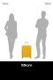 Малый чемодан American Tourister Soundbox ручная кладь – 35,5 / 41 л, 2,6 кг Желтый