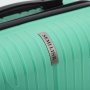 Мала валіза для літака Semi Line під ручну поклажу на 36 л з поліпропілену Зелений