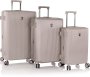 Малый чемодан Heys Earth Tones ручная кладь на 37/45 л из поликарбоната Бежевый