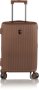 Малый чемодан Heys Earth Tones ручная кладь на 37/45 л из поликарбоната Коричневый