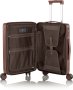 Малый чемодан Heys Earth Tones ручная кладь на 37/45 л из поликарбоната Коричневый