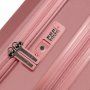 Малый чемодан Heys EZ Fashion ручная кладь на 42/51 л с отделом для ноутбука Розовый