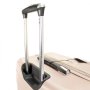 Малый чемодан из пластика 2-х колесный 40 л March Bumper, золото