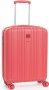 Мала валіза із полікарбонату 37,4 л Hedgren Transit Gate XS Carry-On Travel Spinner, червоний