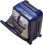 Малый чемодан из поликарбоната 37/42 л Lojel Cubo 18 Navy Blue