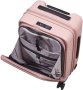 Малый чемодан из поликарбоната 37/42 л Lojel Cubo 18 Rose 