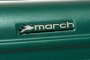 Малый чемодан из поликарбоната 40 л March Omega, зеленый