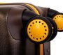 Малый чемодан из поликарбоната 46 л Vip Collection Bahamas 20 Brown