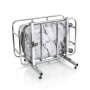 Малый чемодан из поликарбоната Heys Bianco (S) White Marble