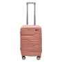 Малый чемодан Milano Bag на 47/54 л весом 2,6 кг из полипропилена Розовый