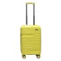 Малый чемодан Milano Bag на 47/54 л весом 2,6 кг из полипропилена Желтый