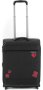 Малый чемодан на 2-х колесах 42/48 л Roncato Fresh Black/pink