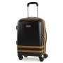 Малый чемодан на 4-х колесах 35 л Rock Valence Black Hardshell (S)