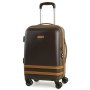 Малый чемодан на 4-х колесах 35 л Rock Valence Brown Hardshell (S)