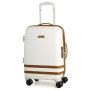 Малый чемодан на 4-х колесах 35 л Rock Valence White Hardshell (S)