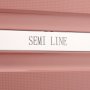 Малый чемодан ручная кладь Semi Line – 34 л, 2,3 кг Рожева