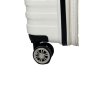 Малый чемодан ручная кладь Snowball 43803 – 34 л, 2,5 кг Белый