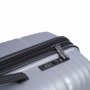 Малый чемодан ручная кладь V&amp;V Travel Summer Breeze из полипропилена на 40 л весом 2,3 кг Серый