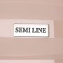 Малый чемодан Semi Line ручная кладь на 34 л весом 2,3 кг из полипропилена Бежевый