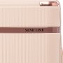 Малый чемодан Semi Line ручная кладь на 38 л весом 2,5 кг Ecru
