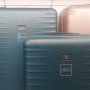 Малый чемодан Titan Litron ручная кладь на 44 л весом 2,6 кг из поликарбоната Синий