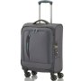 Малый чемодан Travelite Crosslite ручная кладь на 39 л Серый