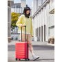 Малый чемодан Xiaomi Ninetygo Business Travel на 33 л из поликарбоната Розовый